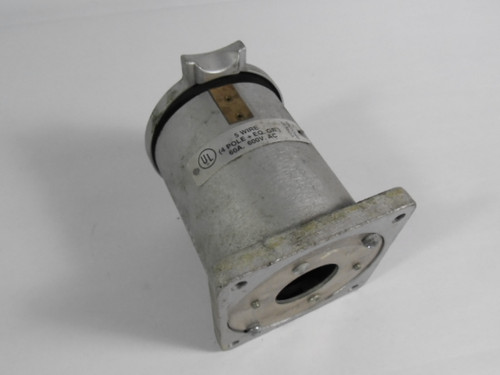 AH&H Receptacle 60A 600VAC 5-Wire 4-Pole USED