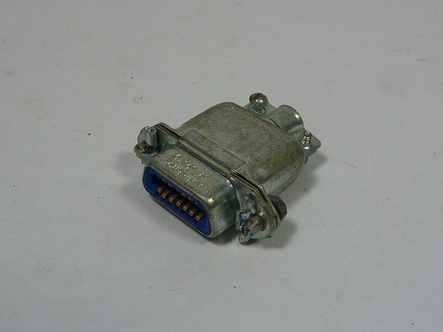 Amphenol 57-60140 Female Mini D Ribbon Connector 14-Position USED