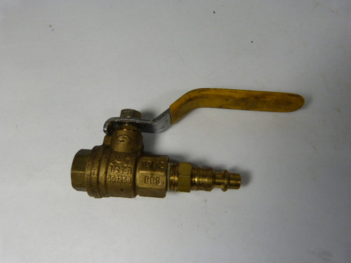 Apollo 5G1258 600WOG Brass Ball Valve 1/2 Inch 10/12 USED