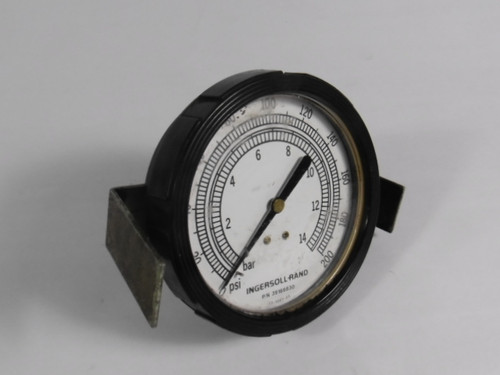 Ingersoll-Rand 39166830 Pressure Gauge 0-200psi 0-14bar USED