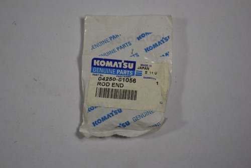 Komatsu 04250-81056 Rod End Left-Hand Thread *Small Hole in Bag* NWB