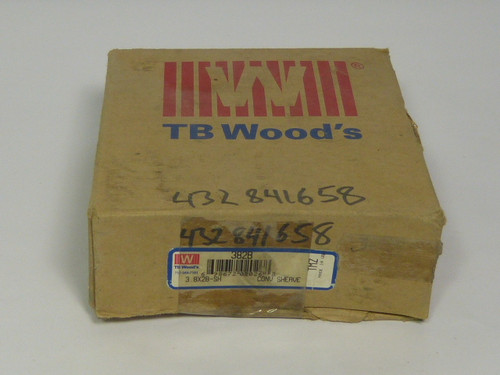 TB Woods 382-B V Belt Pulley OD 4.15" Cast Iron ! NEW !