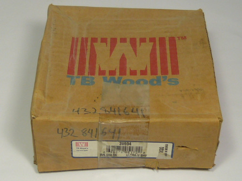 TB Woods 3V-694 V Belt Pulley 4 Grooves OD 6.9" Cast Iron ! NEW !