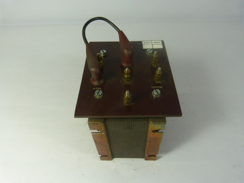 Booth B36567 Transformer 300Va Pri 230V Sec 115V 60Hz USED