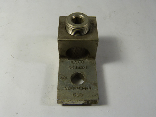 Ilsco D2446-1 Aluminum Mechanical Lug 600MCM-2 CU9 USED