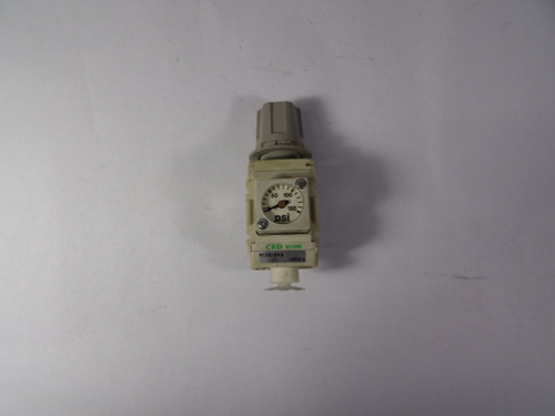 CKD W1000-6N-W 1/8 Mini Filter/Regulator 150 PSI USED