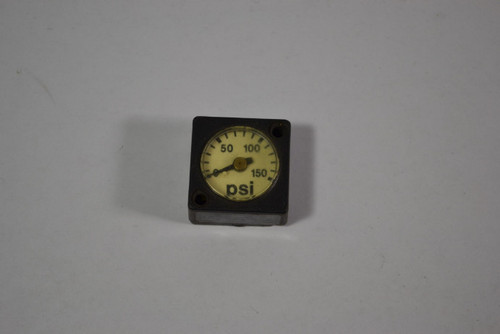 CKD 0-150 Square Pressure Gauge 0-150psi USED