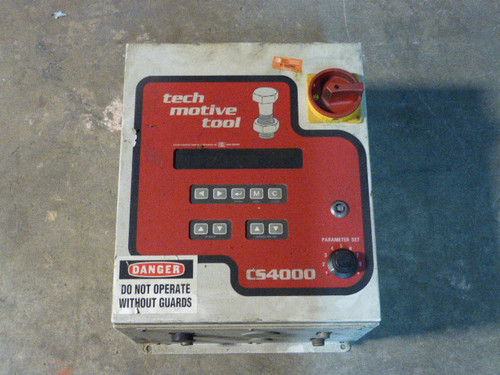 Tech Motive 484000-02401 CS4000 Torque Tool Controller 110VAC USED