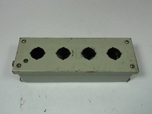 Ralston Metal Products PB35-4 Push Button Enclosure USED