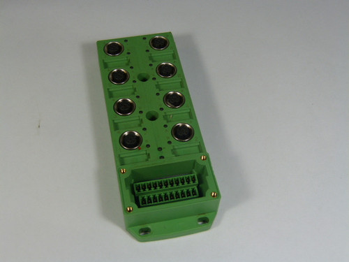 Phoenix Contact SACB-8/16-L-C Sensor Actuator Box ! AS IS !