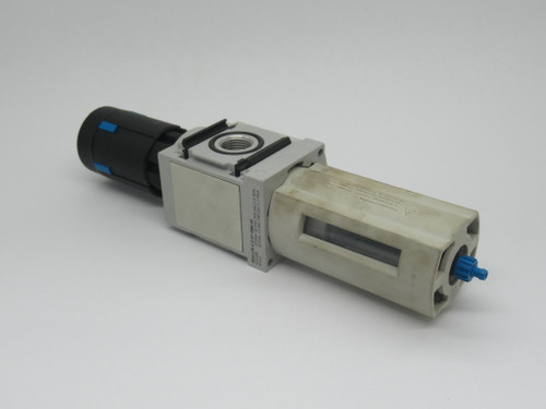 Festo MS6-LFR-1/2-D7-ERM-AS Filter Regulator Unit 529188 *SCRATCHED* USED