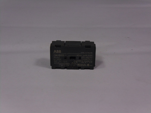 ABB OA1G10 Auxiliary Contact 10AMP 600VAC USED
