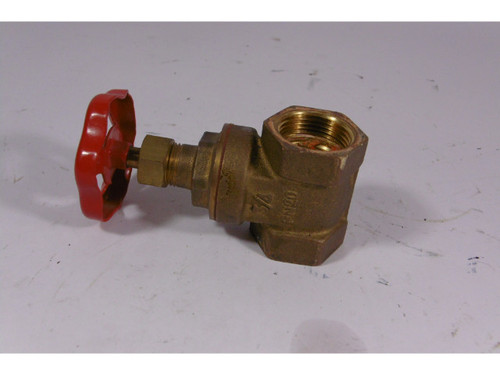 Generic PN20 3/4" Brass Gate Valve USED