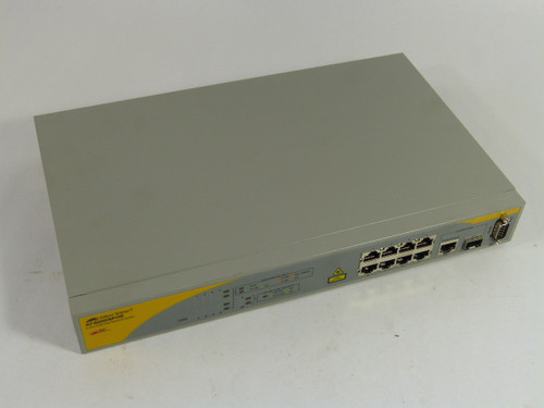 Allied Telesyn AT-8000/8POE 8 Port 10/100TX Ethernet Port Switch ! NOP !