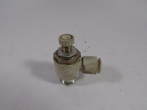SMC AS4201P Quick Connect Metering Valve USED