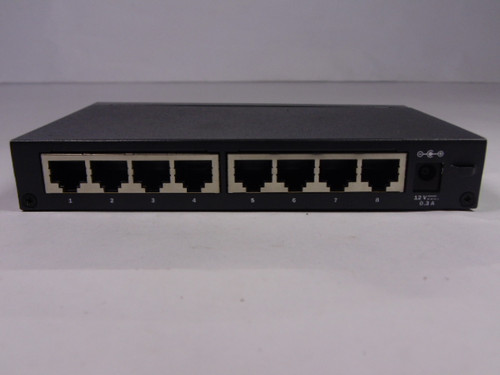 HP J9661A Fast Ethernet Switch 8-port 12V 0.3A USED