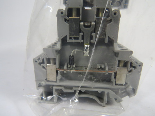 Phoenix Contact UKK-5-PV Terminal Block Lot of 20 GREY USED