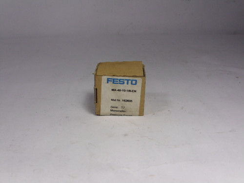 Festo MA-40-10-1/8-EN Pressure Gauge ! NEW !