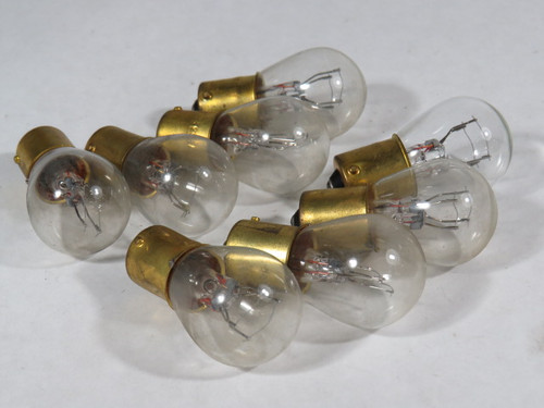 Generic 1683 Miniature Bulb BA15S Base 28V 1.02A 28.56W Lot of 8 USED
