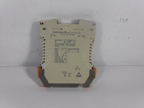 Weidmuller 858120000 Signal Converter Din Rail Mount USED