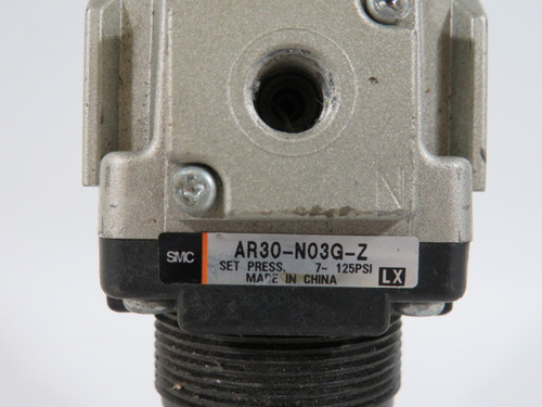 SMC AR30-N03G-Z Modular Regulator 7-125 PSI USED