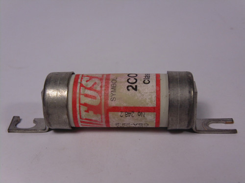 Fusetek 2CO-30 Class-C Bolt On Fuse 30A 600V USED