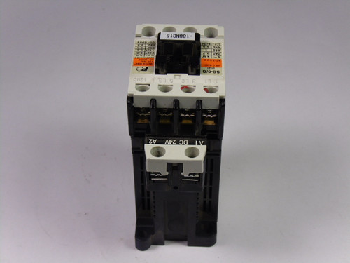 Fuji Electric SC-0/G-24 Contactor 20Amp 3Pole 24VDC USED