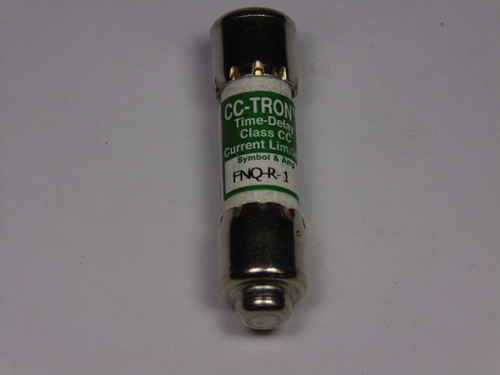CC-Tron FNQ-R-1 Time Delay Current Limiting Fuse 1A 600V USED