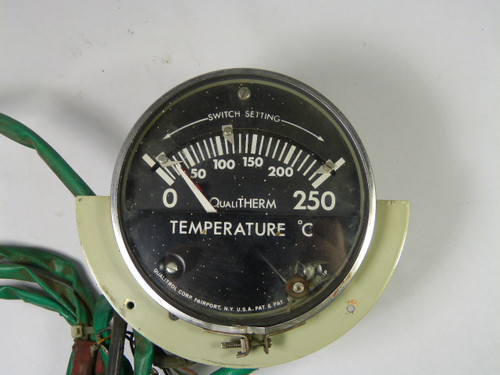 Qualitherm 0-250C Temperature Gauge USED