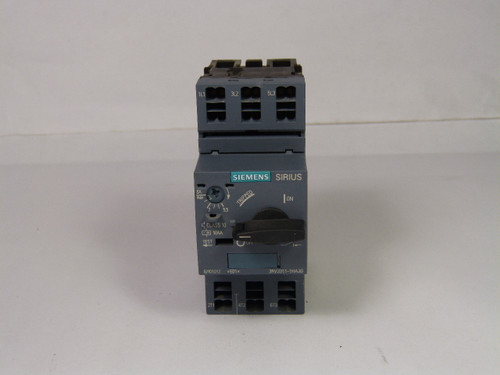 Siemens 3RV2011-1HA20 Circuit Breaker 5.5-8Amp 3P 690Vac USED