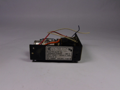 Elpac Power Systems SOLV15-5W Power Supply 115/230V 3Amp USED