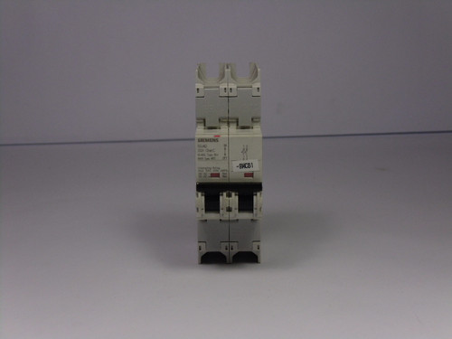 Siemens 5SJ4-220-7HG41 Miniature Circuit Breaker 2Pole 20A USED