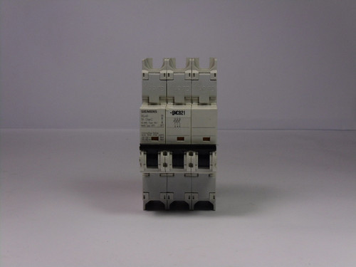 Siemens 5SJ4301-7HG41 Miniature Circuit Breaker 3pole 1A USED