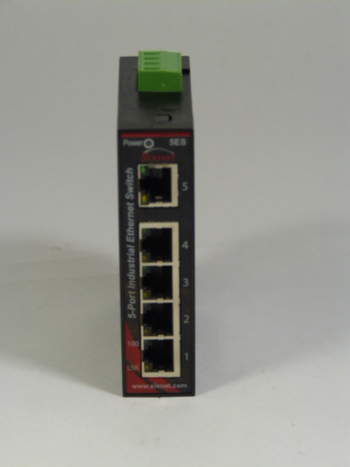 Sixnet SL-5ES-1 Ethernet Switch USED