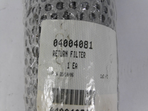 Sandvik 04004081 Return Filter Damaged Packaging Shelf Wear NOP