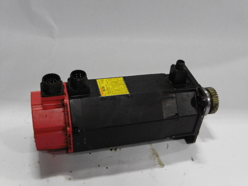 Fanuc A06B-0163-B175 Servo Motor 1.8kW 3000RPM 161V 9Nm 6.8A USED