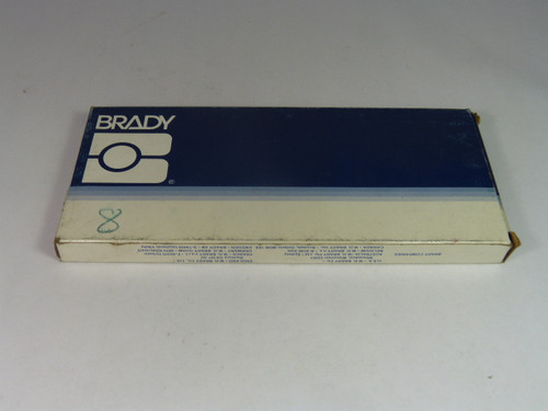 Brady 3450-8 Kit Of Number Labels #8 25-Pack ! NEW !