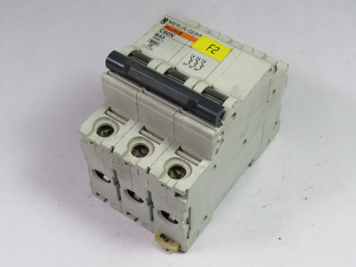 Merlin Gerin 24096 Circuit Breaker 63A 3-Pole USED