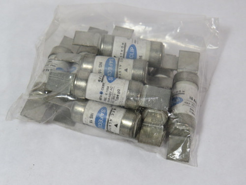 GEC NS-16 Fuse 16A 250-415VAC/DC Lot of 10 USED