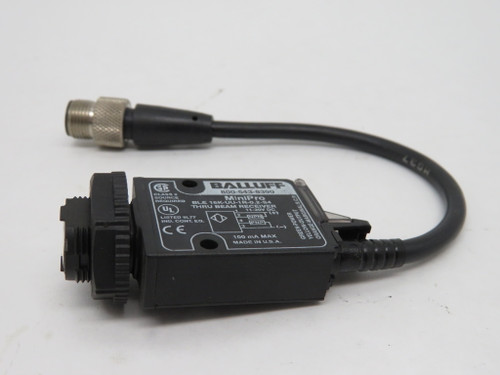 Balluff BLE 16K-UU-1R-0.2-S4 MiniPro Thru Beam Receiver 11-30VDC  USED