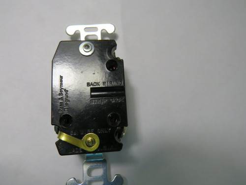 Pass & Seymour 4710 Single Locking Receptacle 15A 125V USED