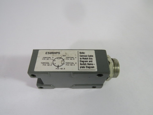 Cutler-Hammer E50RAP5 Limit Switch Receptacle 5-Pin USED