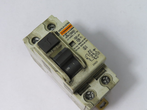 Merlin Gerin 23423 Circuit Breaker 25 Amp 2 Pole 240 Vac USED