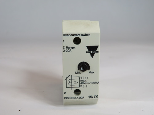 Carlo Gavazzi EISNNOA20A Current Switch 2-20A  USED