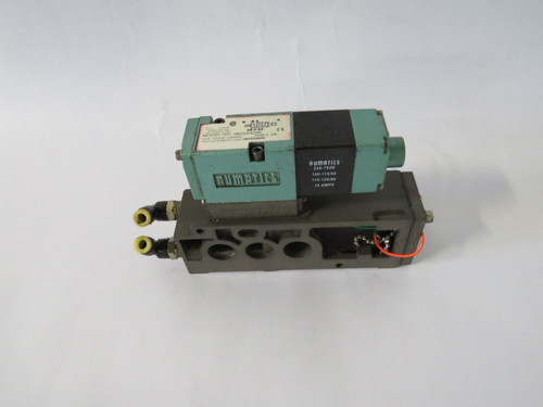 Numatics 082SA425K Solenoid Valve 120V .09A 150PSIG USED