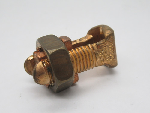 Burndy KS23 Copper Split Bolt Connector SHELF WEAR  NOP