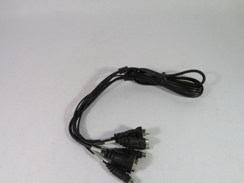 Belkin F1D9000-X6 Pro-Series Cable for 2 Port KVM Switch USED