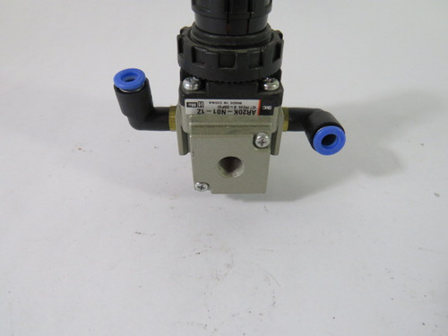 SMC AR20K-N01-1Z Pneumatic Regulator 1/8" 3-30PSIG USED