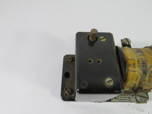 Ward Leonard IC2824-34 C25 Thermal Overload Relay 10A 600V USED