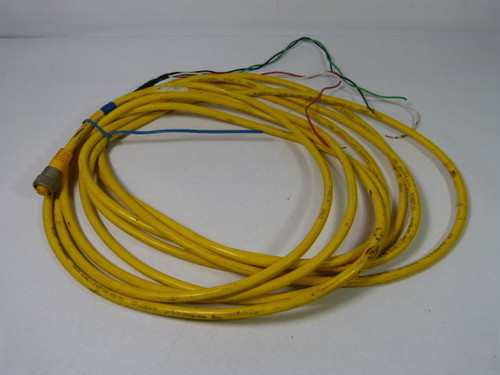 Turck RKM46-10M Female Connector Cable Assembly USED